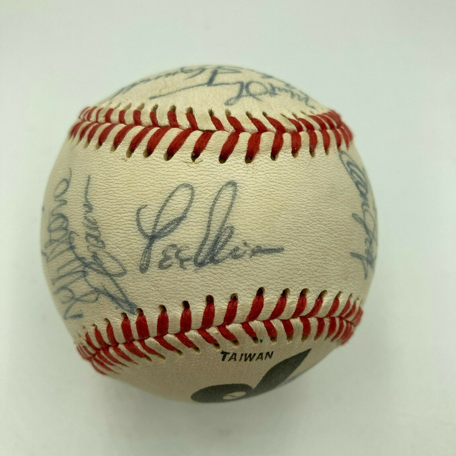 1980 Phillies OML Baseball Team-Signed By (24) with Mike Schmidt