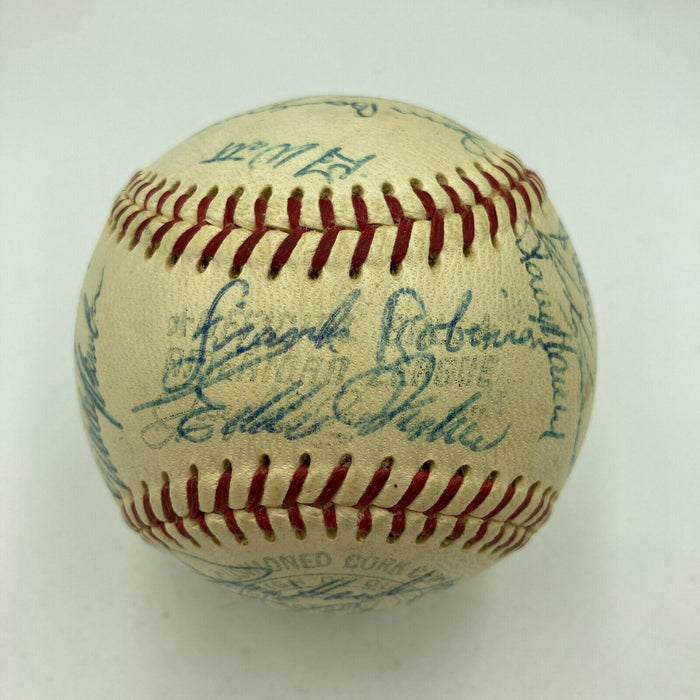 1967 Baltimore Orioles Team Signed American League Baseball