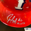 Juan Gonzalez "1994 MVP" Signed Game Used Texas Rangers Helmet JSA & MEARS COA