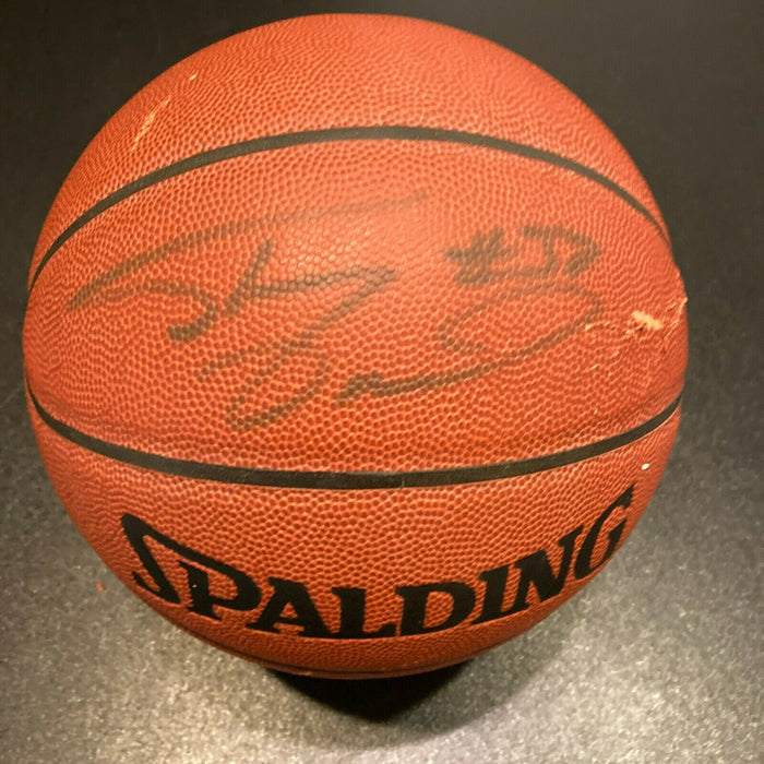 Shaquille O'Neil Signed Spalding NBA Basketball With Beckett COA