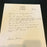 Mickey Mantle Signed 1965 Game Used Bat Letter Lelands Mickey Mantle Day JSA COA