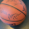 Los Angeles Lakers Legends Signed Basketball Kobe Bryant Magic Jabbar PSA DNA