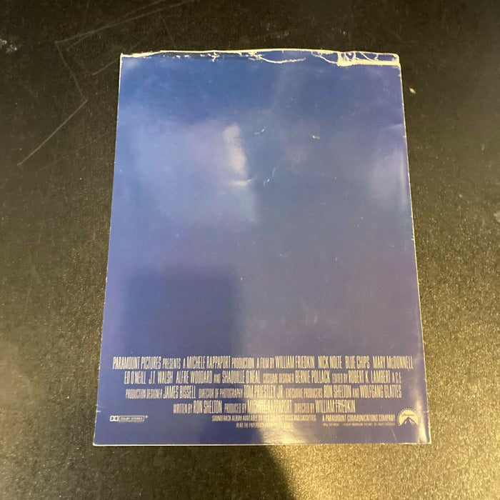 Nick Nolte Signed Autographed Blue Chips Movie Poster JSA COA