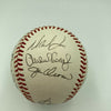 1996 Baltimore Orioles Team Signed American League Baseball Mike Mussina