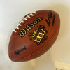 Reggie White Signed 1997 Super Bowl XXXI Wilson Game Football JSA COA Packers