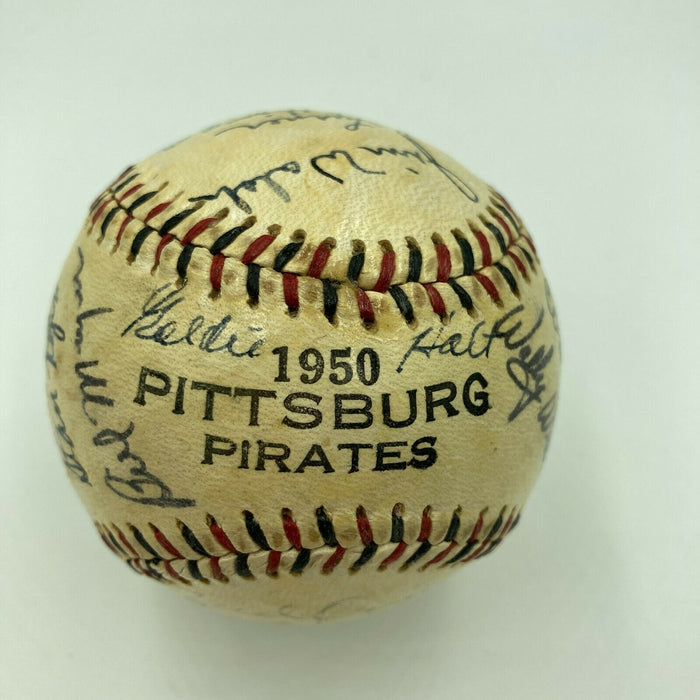 1950 Pittsburgh Pirates Team Signed Autographed Baseball JSA COA