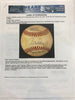 1978 Paul Molitor Signed Inscribed Game Used Baseball Milwaukee County PSA Mears