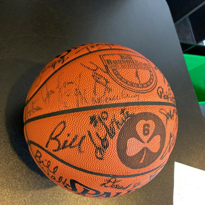 Wilt Chamberlain Bill Russell NBA Legends Signed 30th Anniversary Basketball JSA