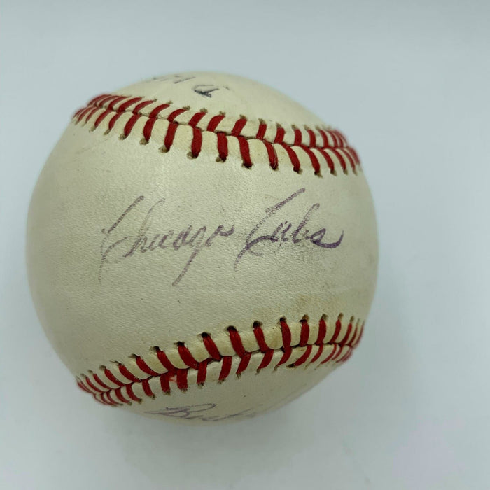 Dick Calmus 1967 Chicago Cubs Single Signed Baseball With JSA Sticker