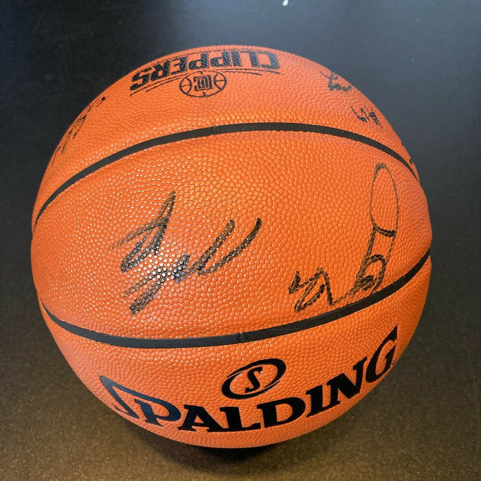 2019-2020 Los Angeles Clippers Team Signed NBA Game Basketball With Team COA