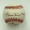 Willie Mays "1st Major League Hit HR Off Spahn 5/28/1951" Signed Baseball JSA