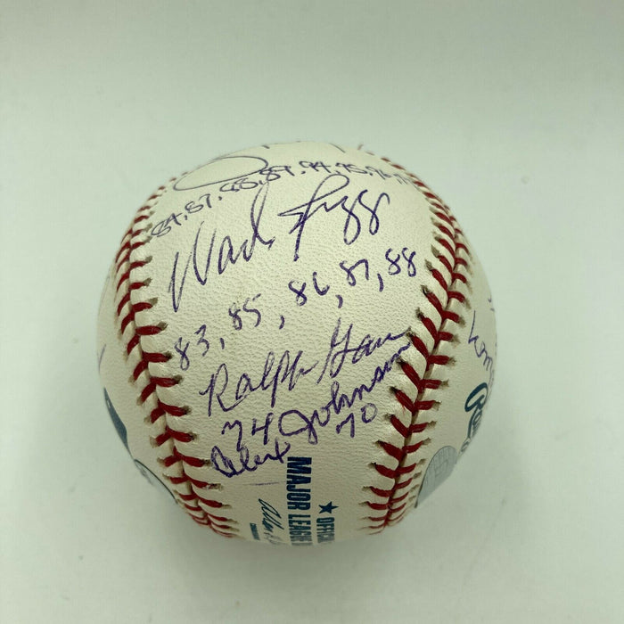 Batting Title Champs Signed Baseball 22 Sig Kirby Puckett Stan Musial Steiner