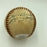 Extraordinary 1951 Indians Signed Game Used Baseball Hit Fan In Eye JSA COA