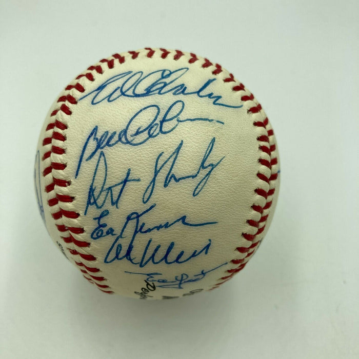 1969 New York Mets World Series Champs Team Signed Baseball Tom Seaver JSA COA