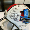 Beautiful Joe Montana HOF Multi Signed Full Size Football Helmet 21 Sigs JSA COA
