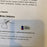 Rocky Marciano Signed Autographed Mini Boxing Glove Beckett COA