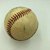 Hank Aaron HR Chase Milwaukee County Stadium Game Used Baseball From 9-17-1975