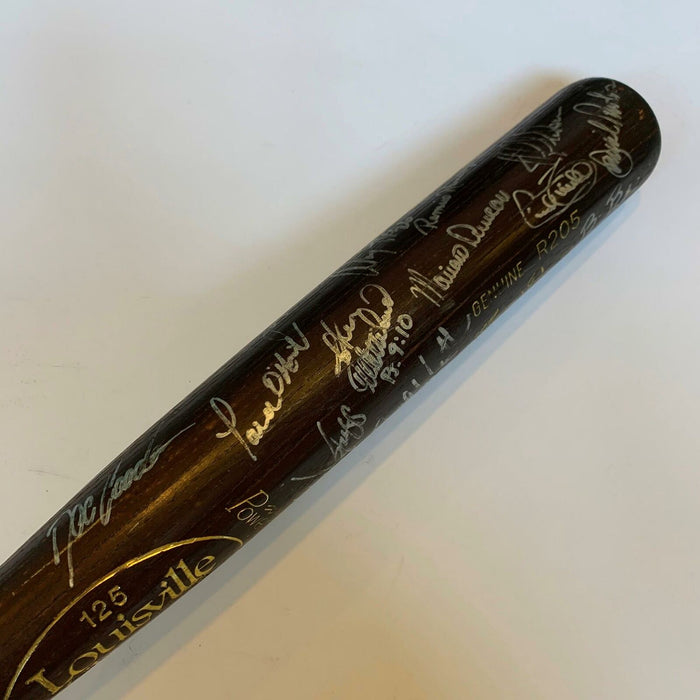 1996 Yankees WS Champs Team Signed World Series Game Used Bat Derek Jeter JSA