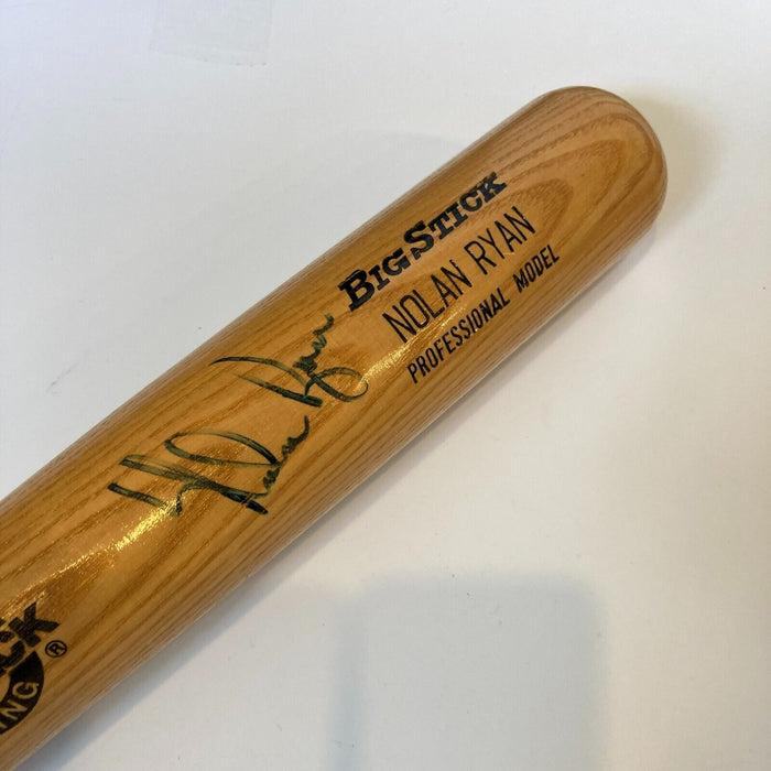 Nolan Ryan Signed Autographed Game Model Baseball Bat With JSA COA