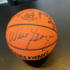 1969-1970 New York Knicks NBA Champs Team Signed Spalding Basketball Steiner COA