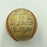 1951 Detroit Tigers Team Signed Official American League Baseball With 27 Sigs