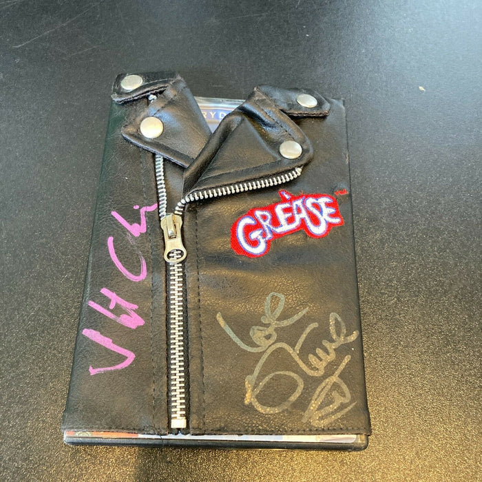 Olivia Newton-John & Stockard Channing Grease Cast Signed DVD Set With JSA COA