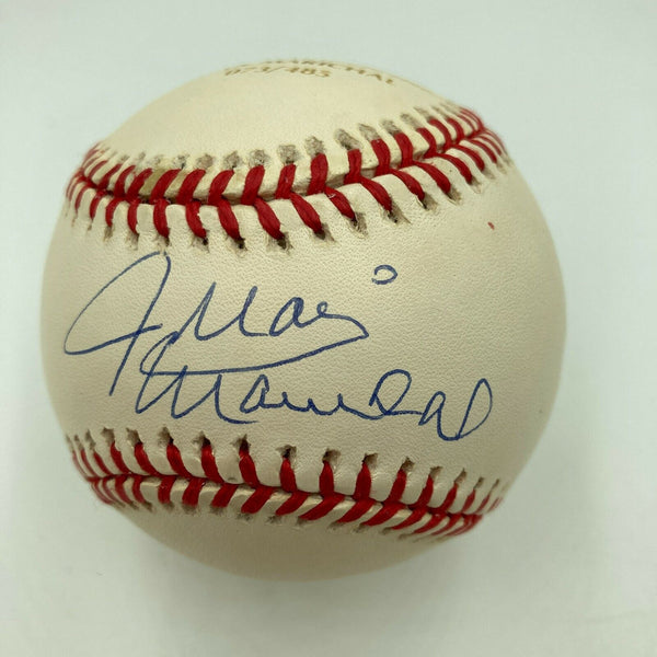 Juan Marichal Signed Official National League Baseball PSA DNA COA