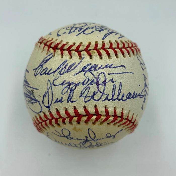 The Finest 1974 All Star Game Team Signed Baseball Thurman Munson 32 Sigs JSA