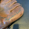 Warren Spahn Signed 1940's Game Model Glove With JSA COA