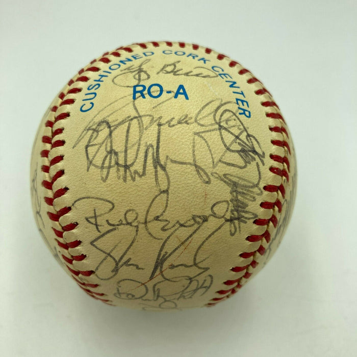 1982 New York Yankees Team Signed Official American League Baseball JSA COA
