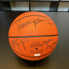 1988-89 Detroit Pistons NBA Champions Team Signed Game Basketball With JSA COA