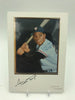 Beautiful Willie Mays & Gary Dvorak Signed Photo Topps Baseball Artist JSA COA