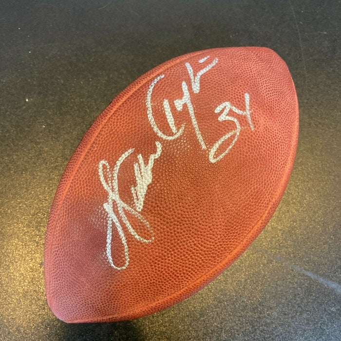 Beautiful Walter Payton #34 Signed Official Wilson NFL Football With JSA COA