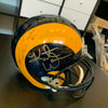 1999 - 2000 St. Louis Rams Super Bowls Champs Team Signed Full Size Helmet JSA
