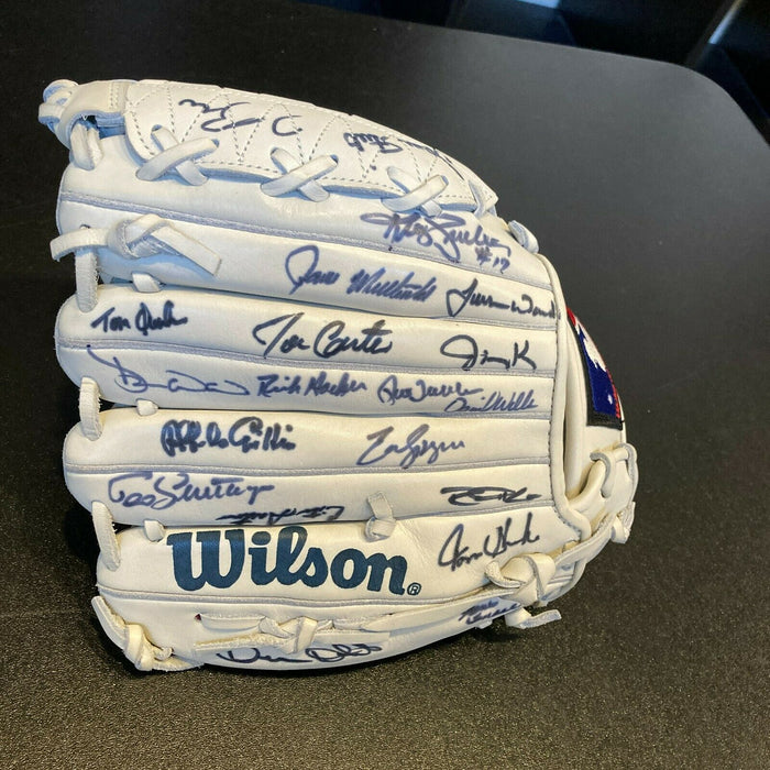 Beautiful 1992 Toronto Blue Jays World Series Champs Team Signed Glove JSA COA