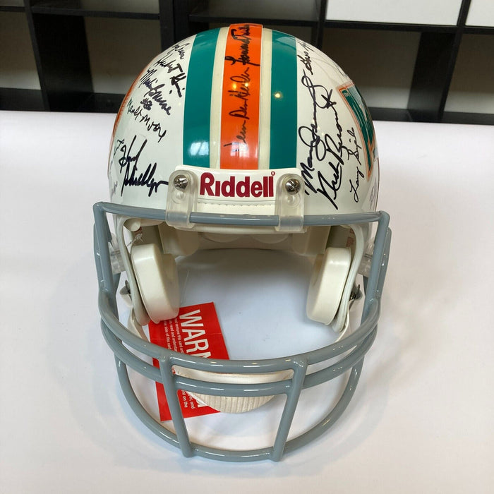 1972 Miami Dolphins Super Bowl Champs Team Signed Full Size Authentic Helmet JSA