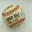 Warren Spahn Signed Official National League Baseball JSA COA