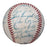 Nice 1954 Hank Aaron Rookie Milwaukee Braves Team Signed Baseball Beckett COA