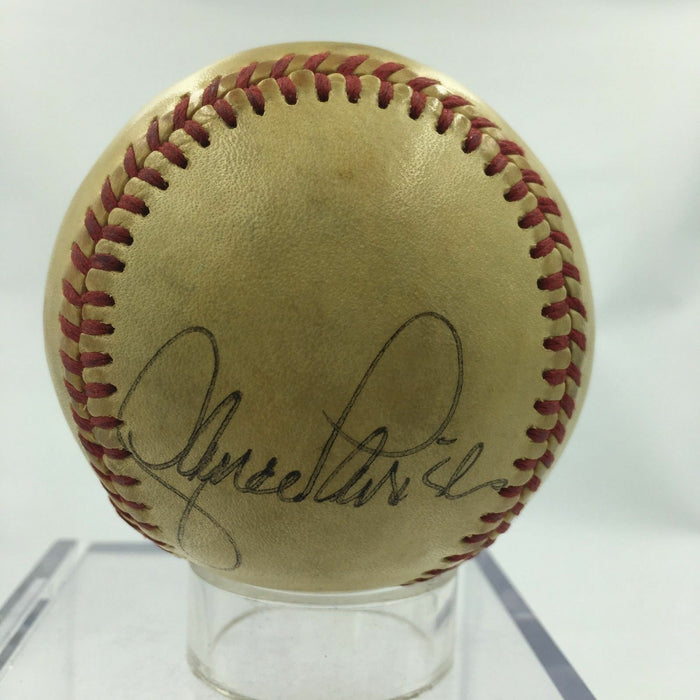 Mike Schmidt Lance Parish Signed Game Used 1980 All Star Game Baseball JSA