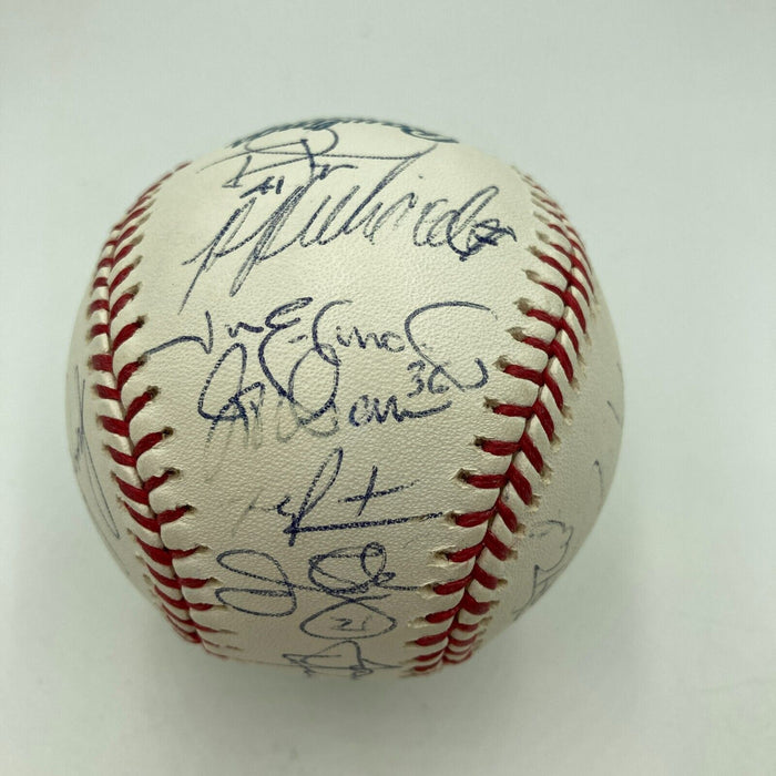 2006 St. Louis Cardinals World Series Champs Team Signed Baseball PSA DNA