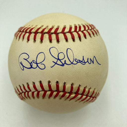 Bob Gibson Signed Official National League Baseball JSA COA