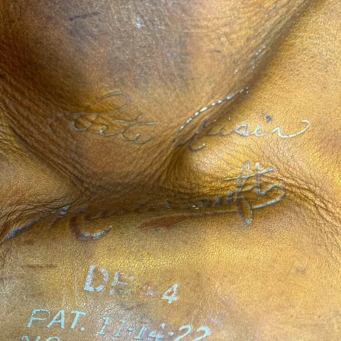 Pete Reiser Vintage 1940's Game Model Baseball Glove Mitt