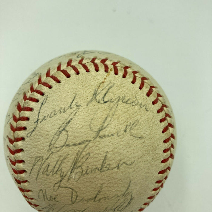 1966 Baltimore Orioles World Series Champs Team Signed Baseball JSA COA