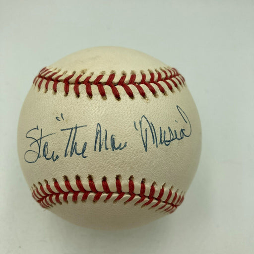 Stan "The Man" Musial Signed Official National League Baseball JSA COA