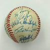 1990 Oakland A's Athletics American League Champs Team Signed Baseball JSA COA