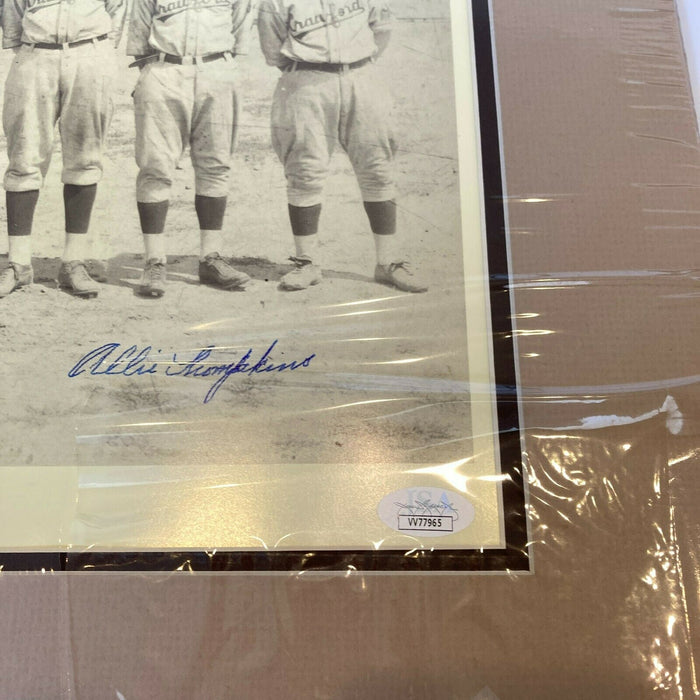 Harold Tinker 1928 Pittsburgh Crawfords Signed Photo Negro League JSA