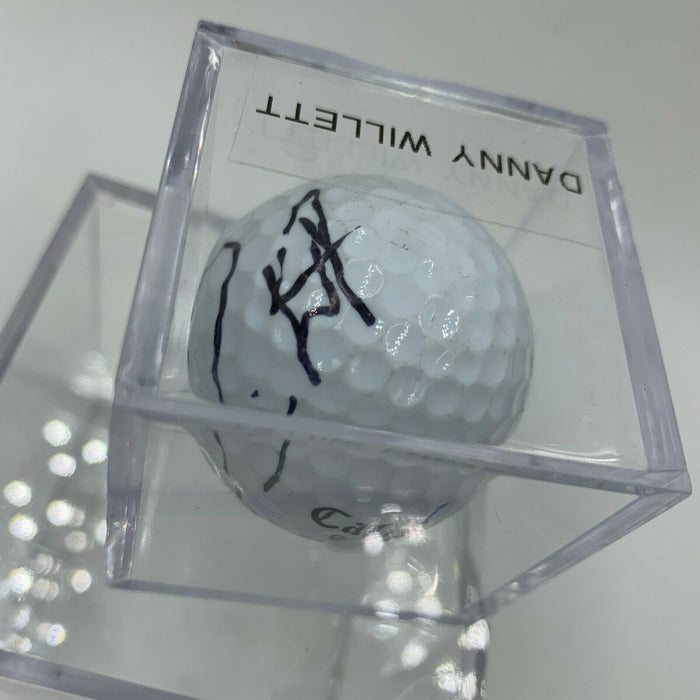 Danny Willett Signed Autographed Golf Ball PGA With JSA COA