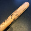 1990's Texas Rangers Team Signed Autographed Game Used Baseball Bat