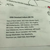Rare 1936 Cleveland Indians Team Signed Baseball Bob Feller Rookie PSA DNA COA