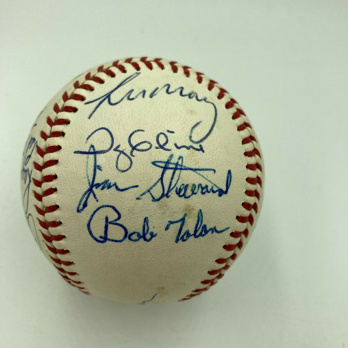 1970 Cincinnati Reds Team Signed Baseball Sparky Anderson Pete Rose